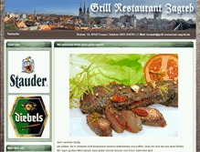 Tablet Screenshot of grill-restaurant-zagreb.de